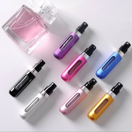 CHAI CHIẾT NƯỚC HOA NHÔM TRÒN 5ML