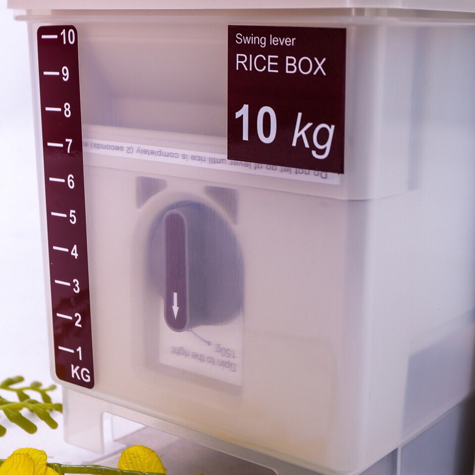 Thùng Đựng Gạo Thông Minh Tashuan 10 Kg