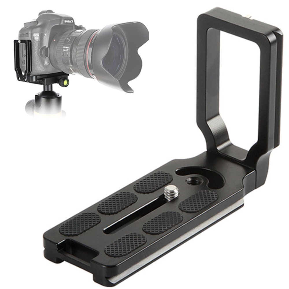 Đế thao tác nhanh gía đỡ máy ảnh quick plate l rỗng bracket universal đa năng dành cho máy ảnh ren 1/4