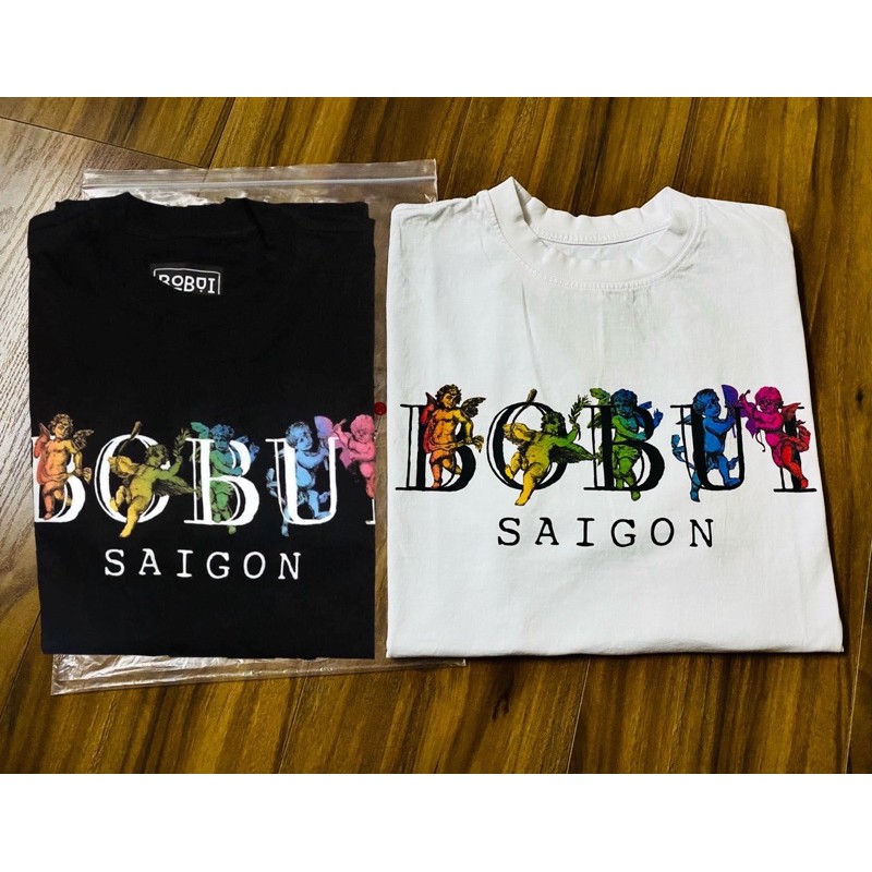 [SUPER SALE] ÁO THUN BOBUI UNISEX (TRẮNG)
