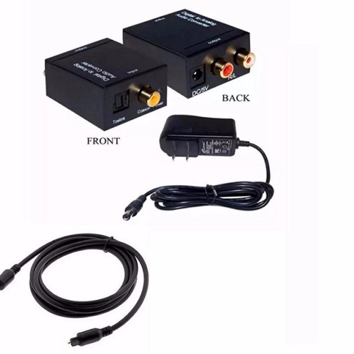 Bộ chuyển đổi âm thanh TV 4K Quang Optical sang Audio AV
