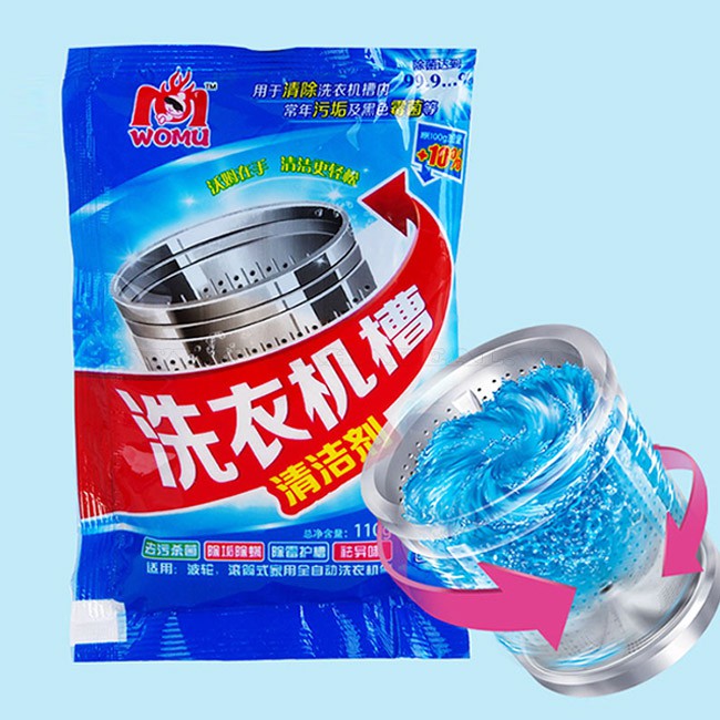 [HCM][ CỰC MẠNH ] GÓI BỘT TẨY VỆ SINH LỒNG GIẶT 450G - ĐÁNH BAY VẾT BẨN BÁM TRÊN LỒNG MÁY GIẶT - KHỬ MÙI HÔI LÂU NGÀY CỦA MÁY GIẶT - CỰC KỲ HIỆU QUẢ