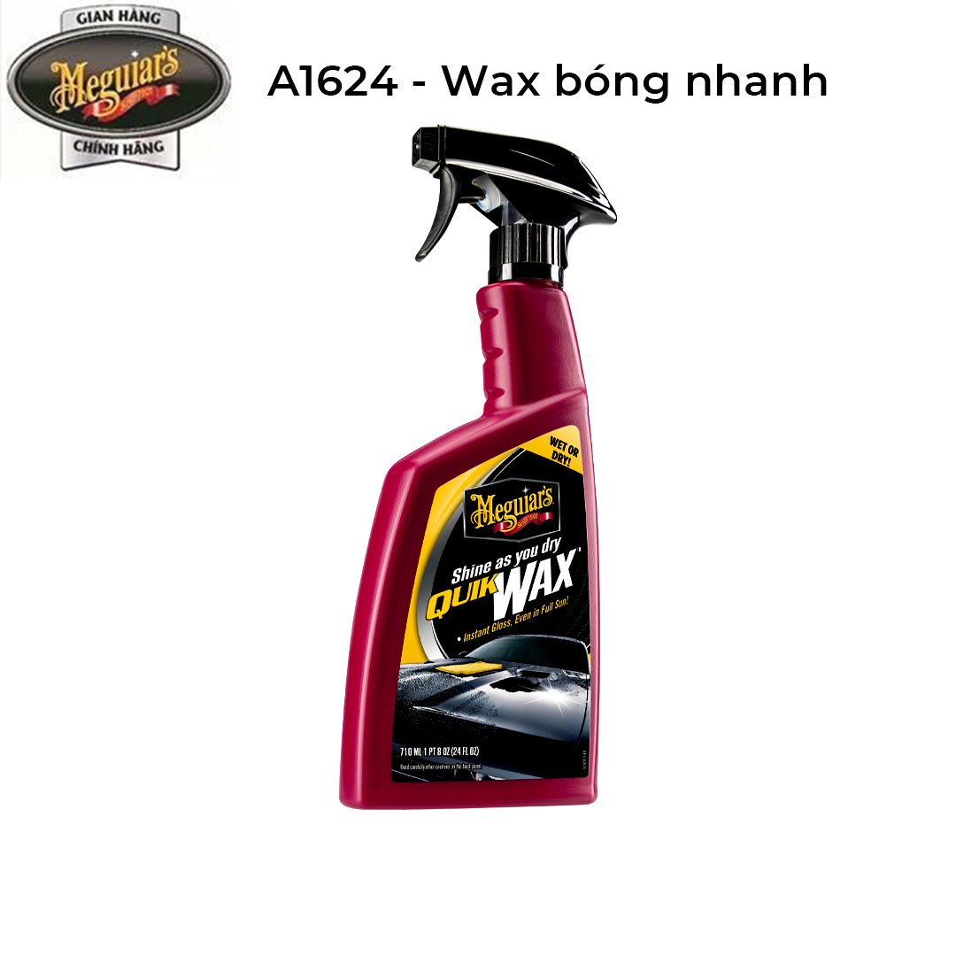 Meguiar's Quick Wax A1624, 24 oz.