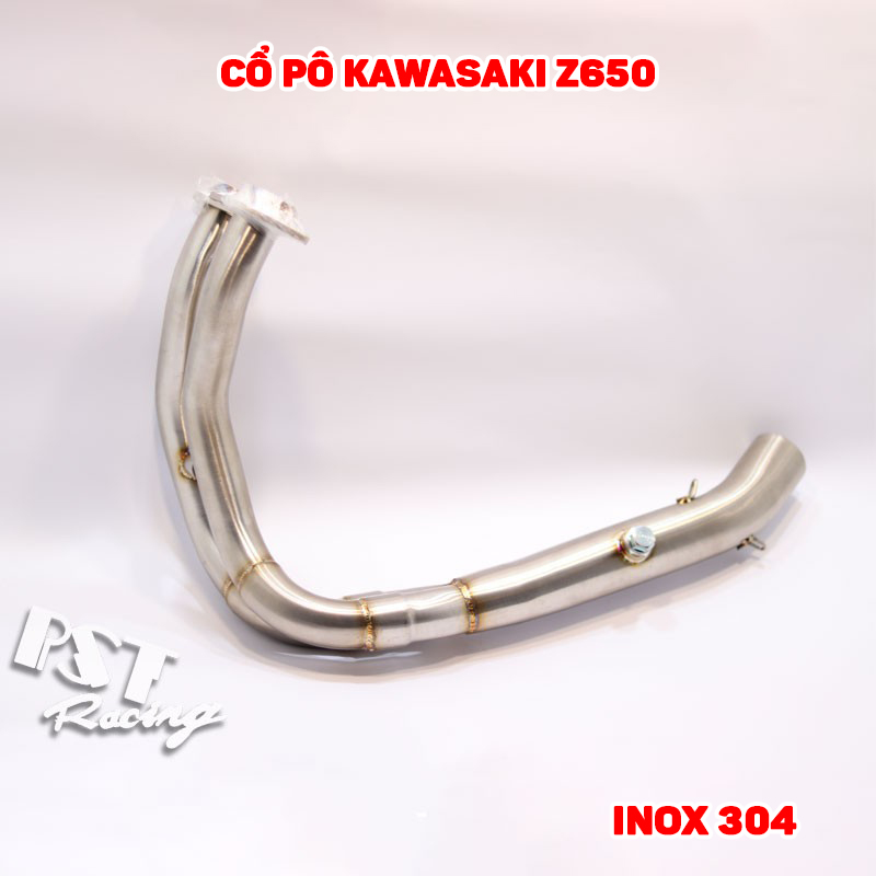 Cổ pô Kawasaki Z650 cao cấp