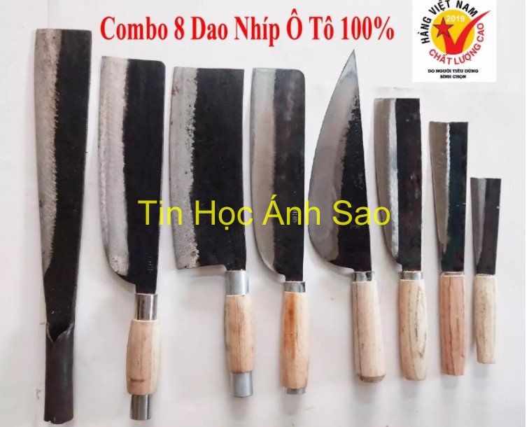 bộ dao 8 món nhà bếp cao cấp