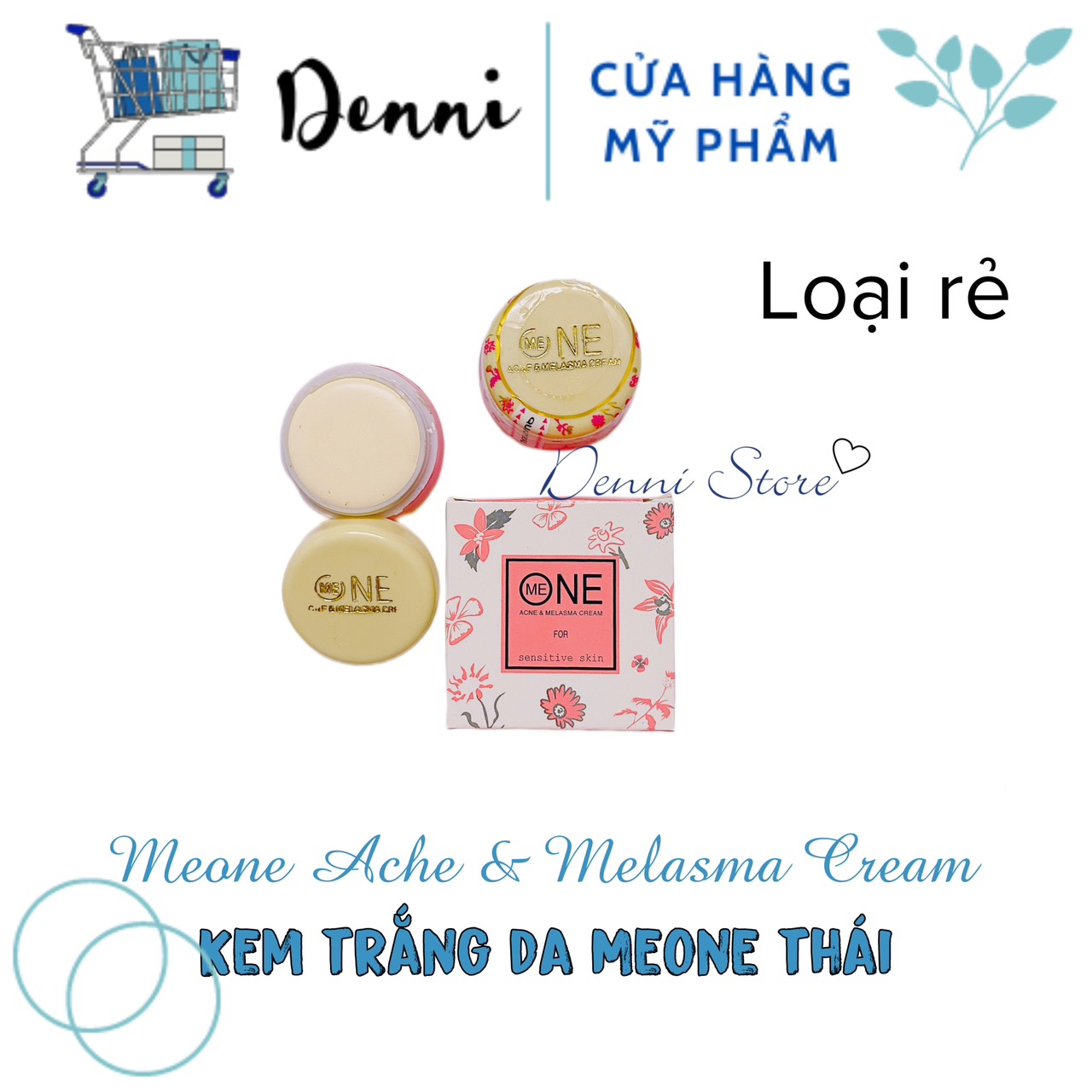 Hộp kem meone thái 4.5g - kem one thái