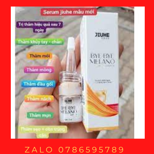 SERUM JIUHE THÂM THANH TÔ BYE BYE  MELANO VER3