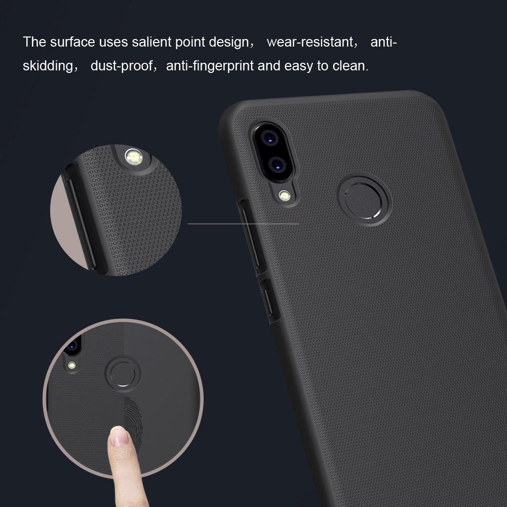Ốp lưng Nillkin cho Huawei Nova 3e, tặng miếng dán màn hình