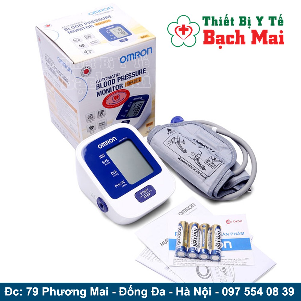 Máy Đo Huyết áp Omron HEM-8712 [ NHẬT BẢN]