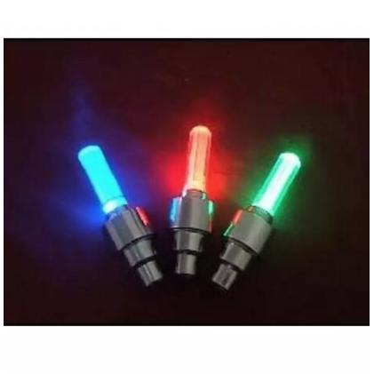 [HCM]COMBO 2 ĐÈN LED LẮP CHÂN VAN XE MÁY XE ĐẠP OTO
