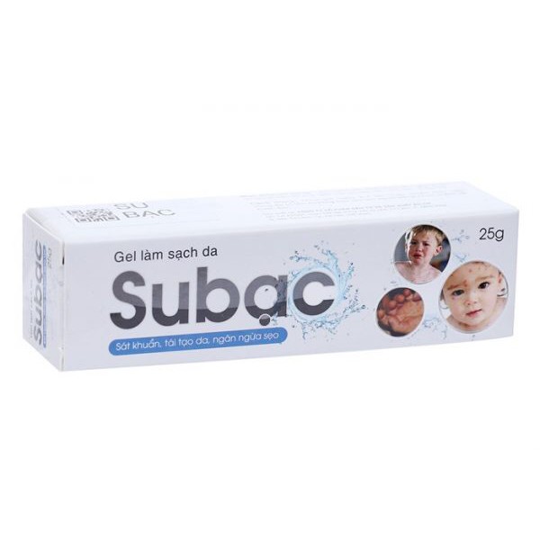 Subạc - Hỗ trợ làm sạch da, giúp kháng khuẩn (Tuýp 25g)