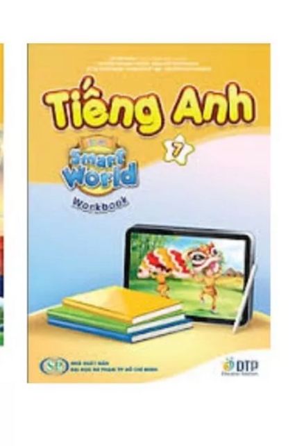 Sách - sách tiếng anh lớp 7 i-learn smart world - student's book + workbook