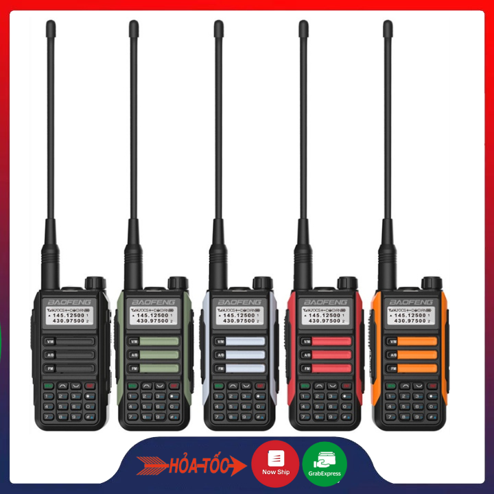 Bộ Đàm Baofeng CB Ham Radio UV-16 Max IP68 Chống Nước UV 16 PRO VHF UHF  Băng Tần Kép 50 KM UV16S UV-82 - MixASale