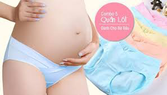 Combo 10 quần lót CẠP CHÉO cho mẹ bầu