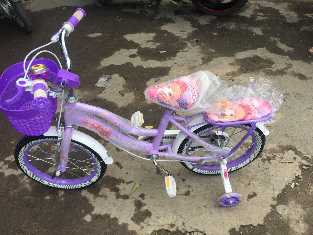 Xe đạp trẻ em 26D - Dành cho bé gái từ 2-8 tuổi