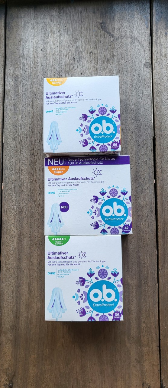 Tampon OB Extra Protect ( Đức ) không ống đẩy