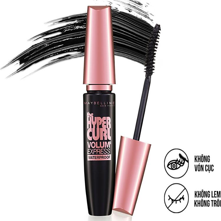 [HCM]Mascara Maybelline Làm Dài Và Cong Mi Hyper Curl 9.2ml