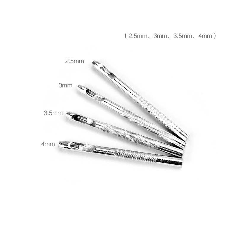 Đinh đục lỗ thắt lưng da, dây da đồng hồ 2.5 3.0 3.5 4.0 mm