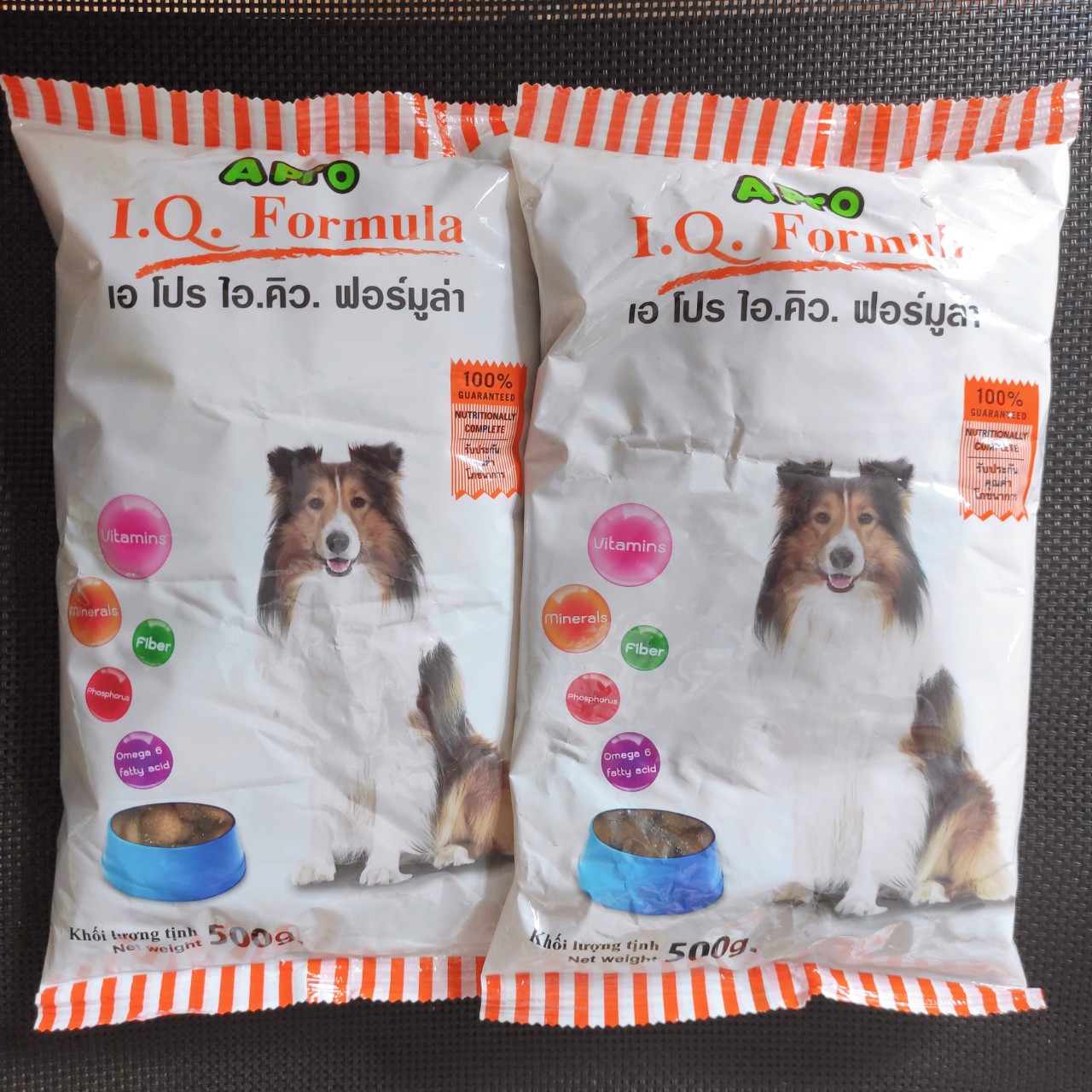 Thức Ăn Hạt Khô Cho Chó APro IQ Formula 500g