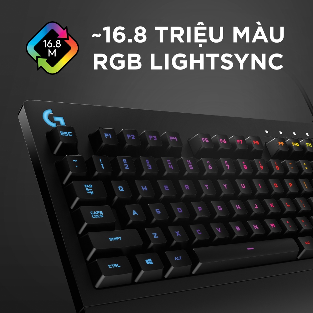 Bàn Phím Gaming Logitech G213 Prodigy RGB
