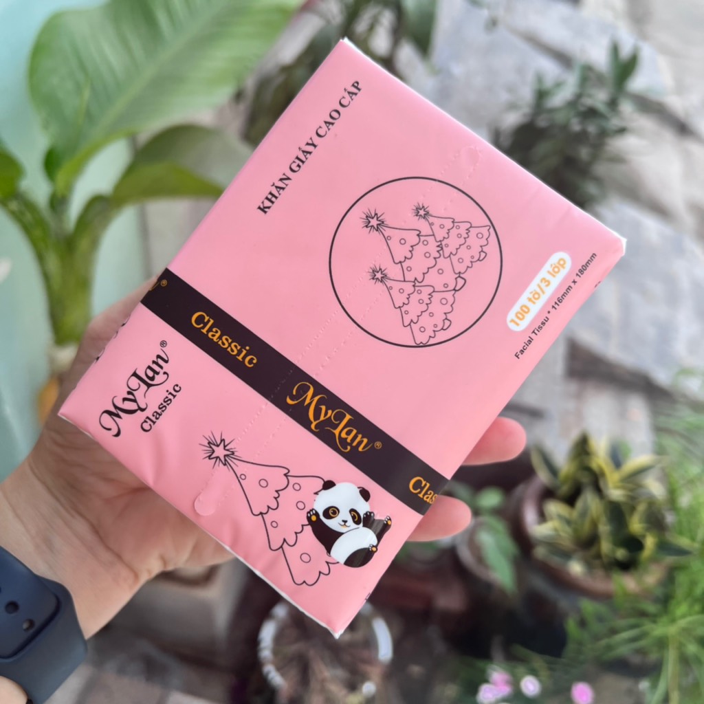 Thùng giấy rút MyLan 3 lớp (thùng 3 màu xanh, hồng, vàng)