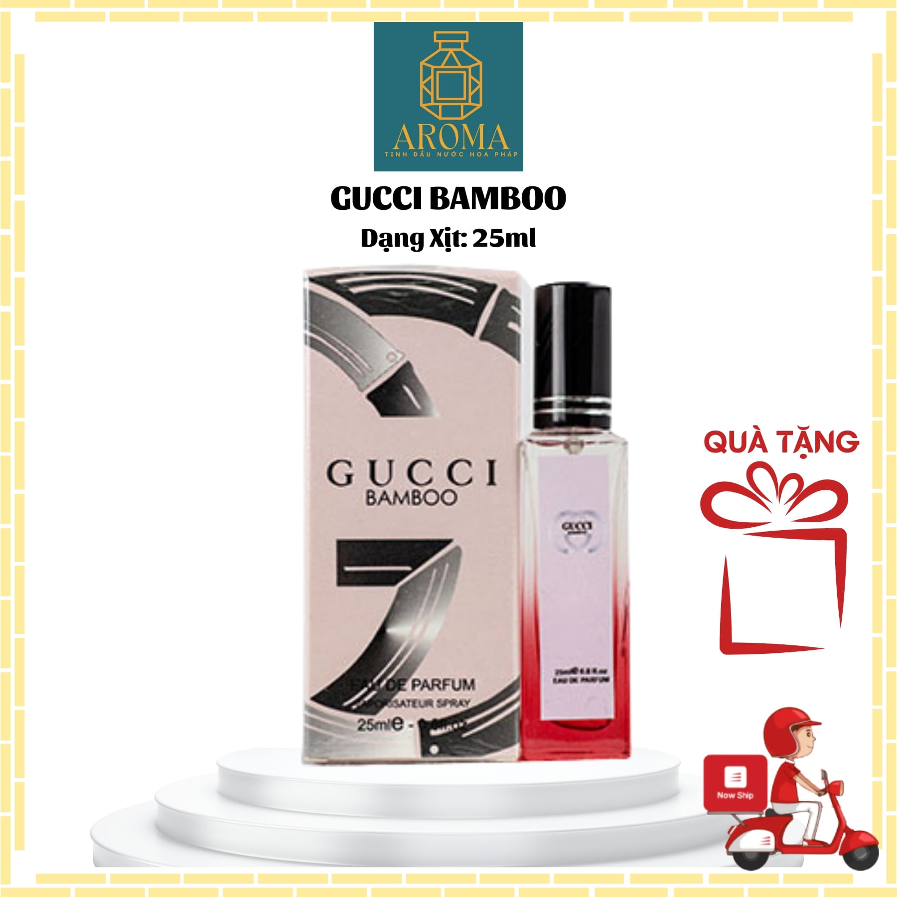Nước Hoa nữ Hparfum Gucci Bamboo EDP 25ml [ Siêu Sale ]
