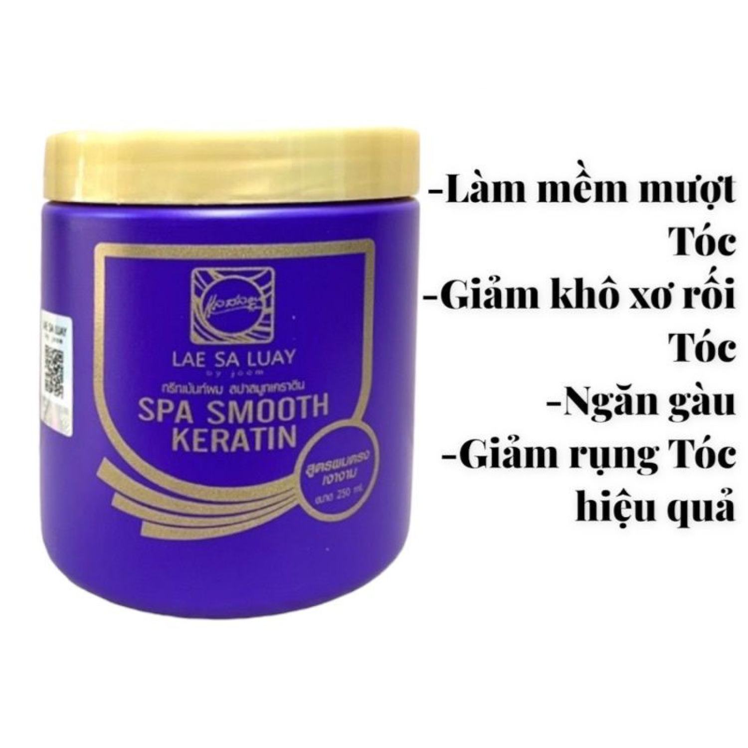 [Thái Lan] Kem Ủ Tóc Lụa Keratin Siêu Mềm Mượt LAE SA LUAY By Joo 250ml