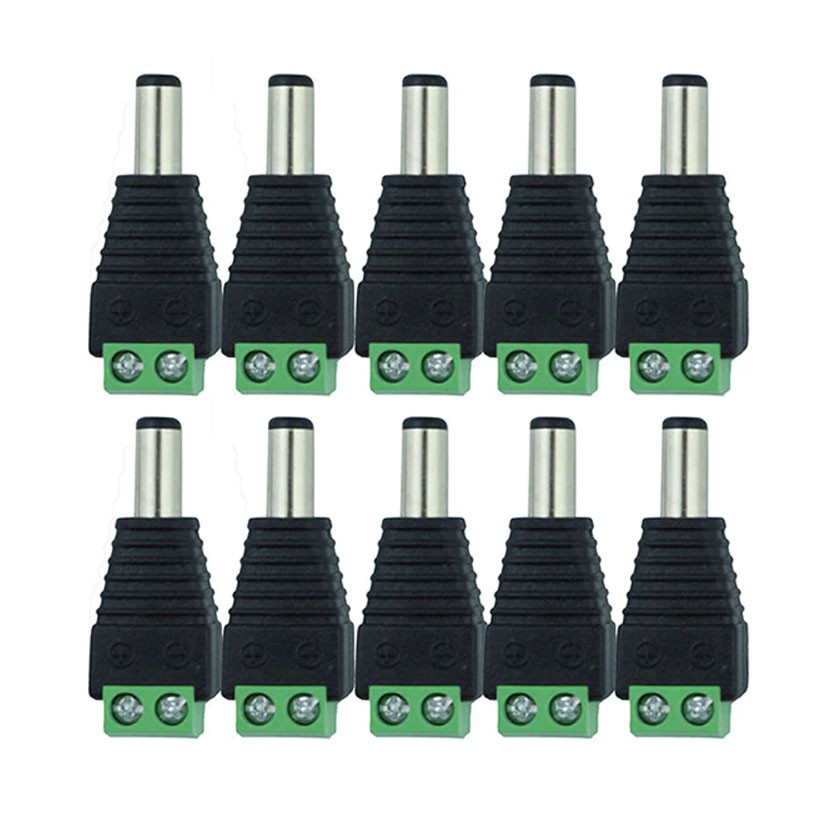 Jack DC đực - cái vặn ốc - 10 chiếc