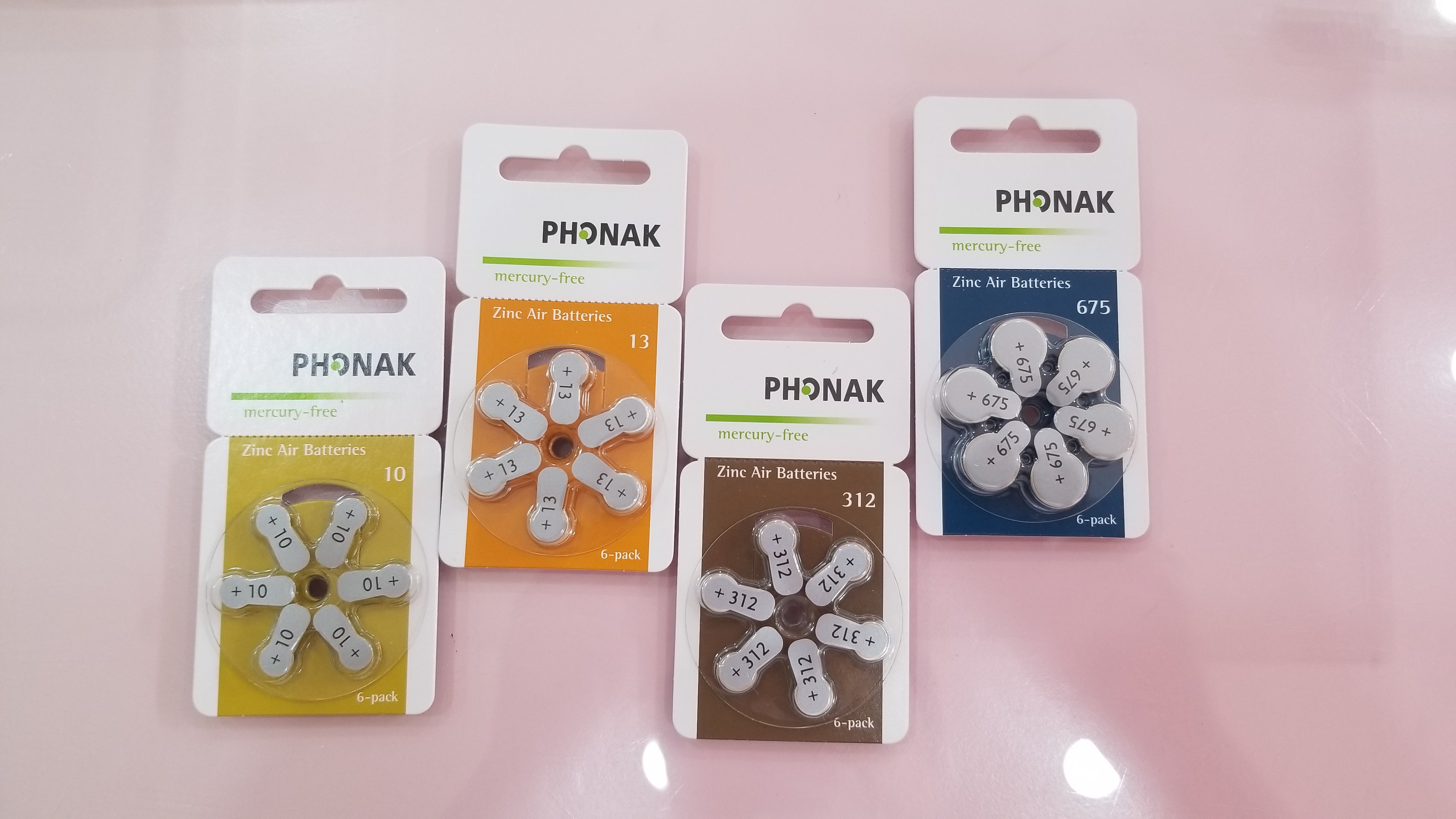 Pin máy trợ thính Phonak (chính hãng của Đức) size 10-13-312-675.