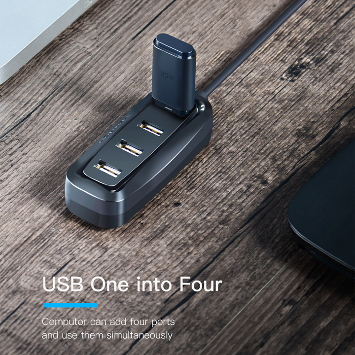 USB Hub - Bộ chia 4 cổng USB 2.0  VENTION dài 0.5M/1M