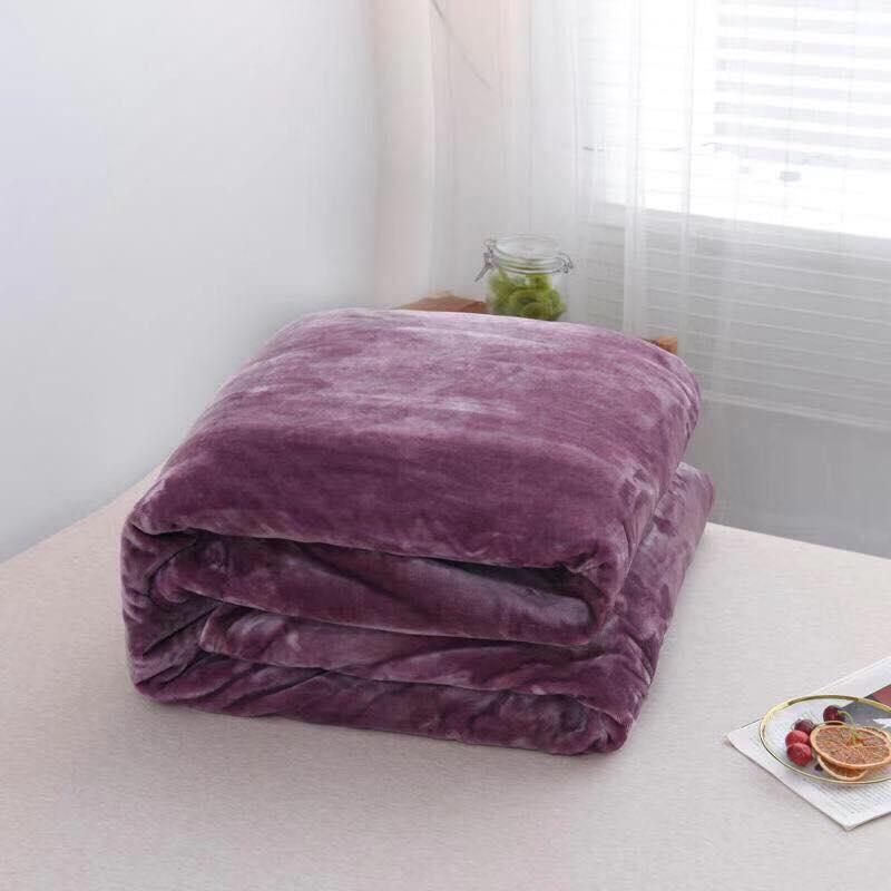 Chăn Lông Thỏ Thu Đông Muji Blanket ĐỦ MÀU ( Nặng 2,5kg)