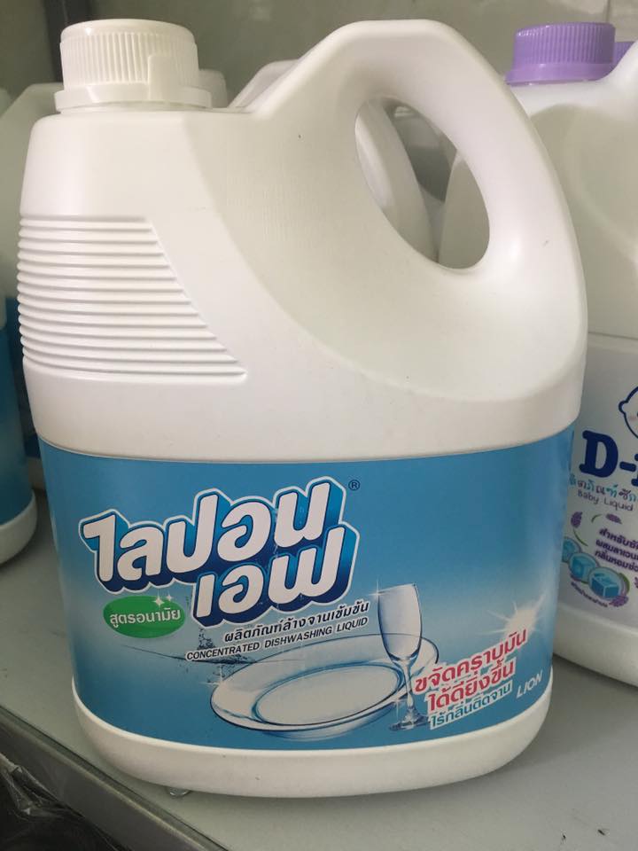 Nước Rửa Chén Bát Thái Lan Chai 3600Ml Nhập Khẩu Thái Lan