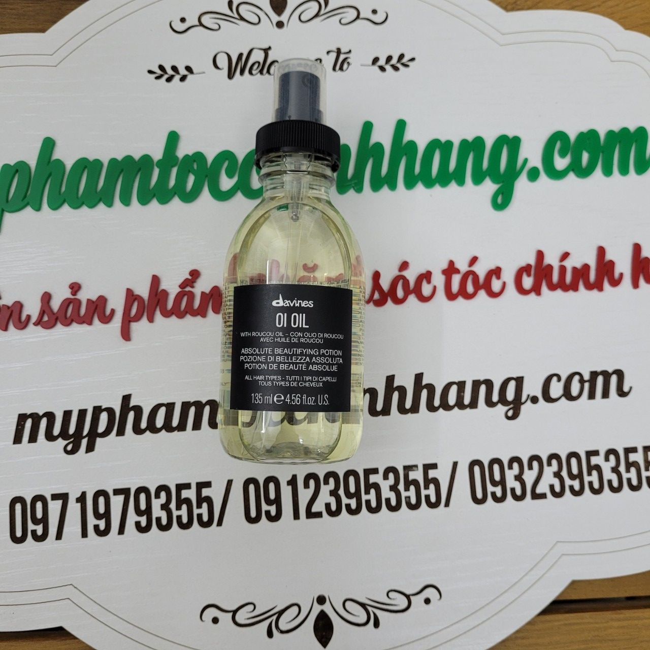DẦU DƯỠNG TÓC HOÀN MỸ DAVINES OI ABSOLUTE 135ML