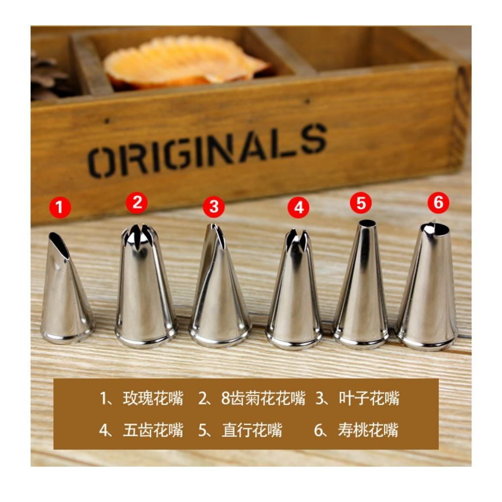 Vỉ 6 Đui Bắt Kem Cơ Bản