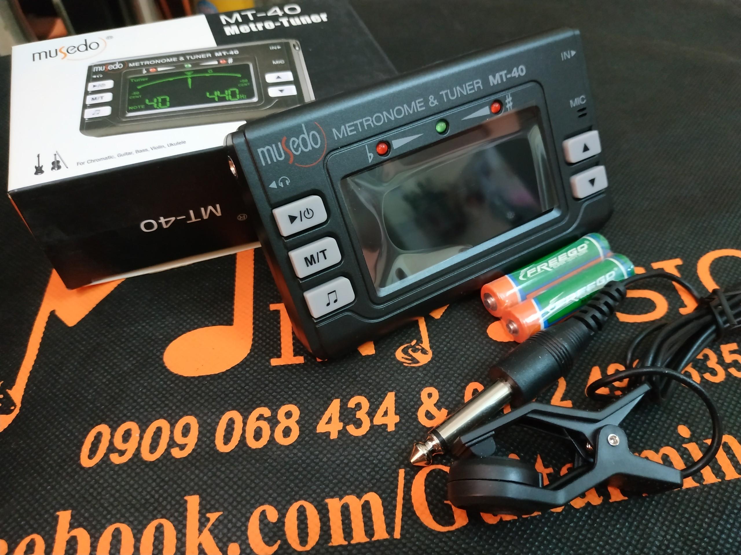 Máy Đánh Nhịp Guitar Musedo MT-40