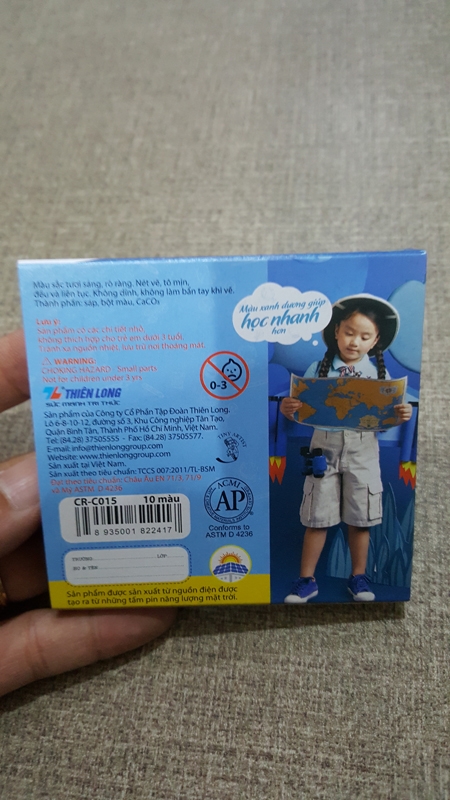 Bút Sáp Màu Colokit CR-C015 - 10 Màu