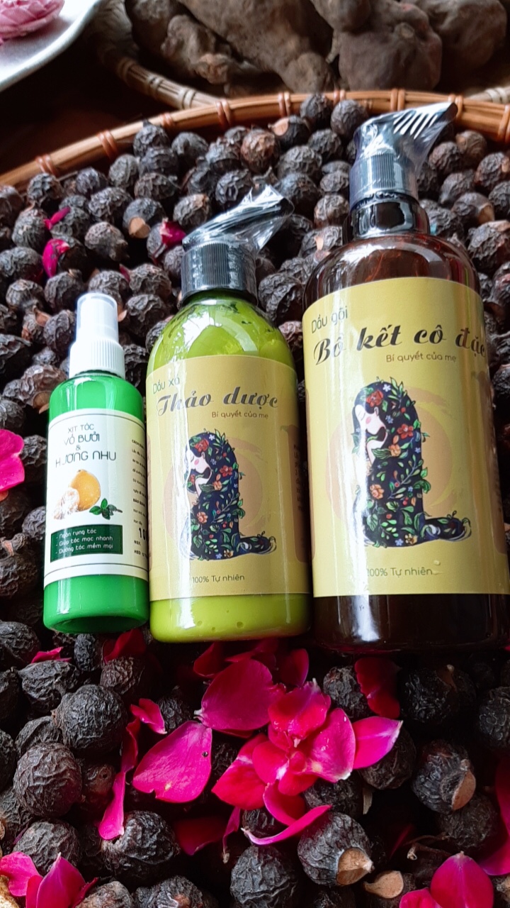 Dầu Gội Bồ Kết Cô Đặc 500ml