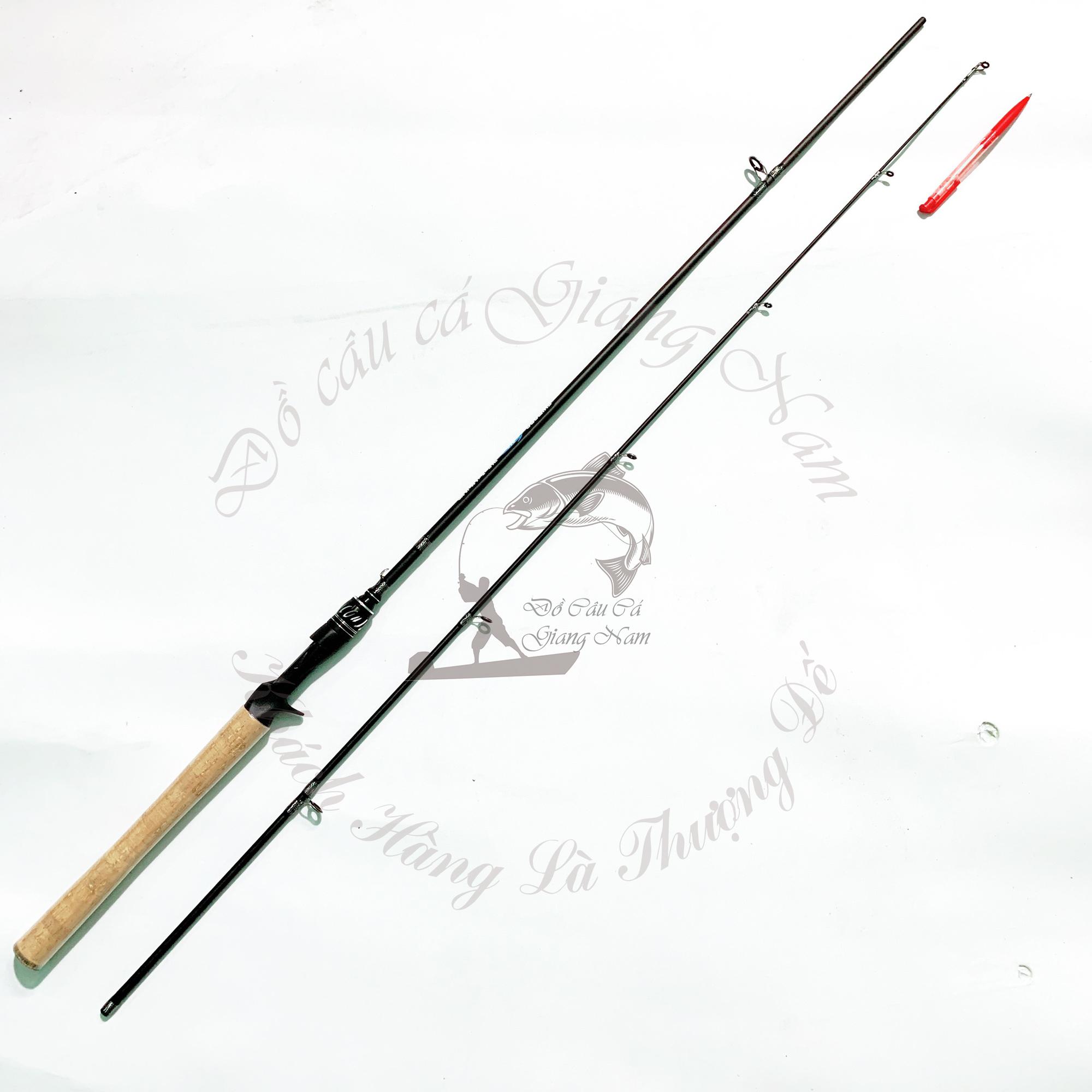 Cần câu lure Shimano dành cho máy ngang 2 khúc rỗng carbon cao cấp big sale