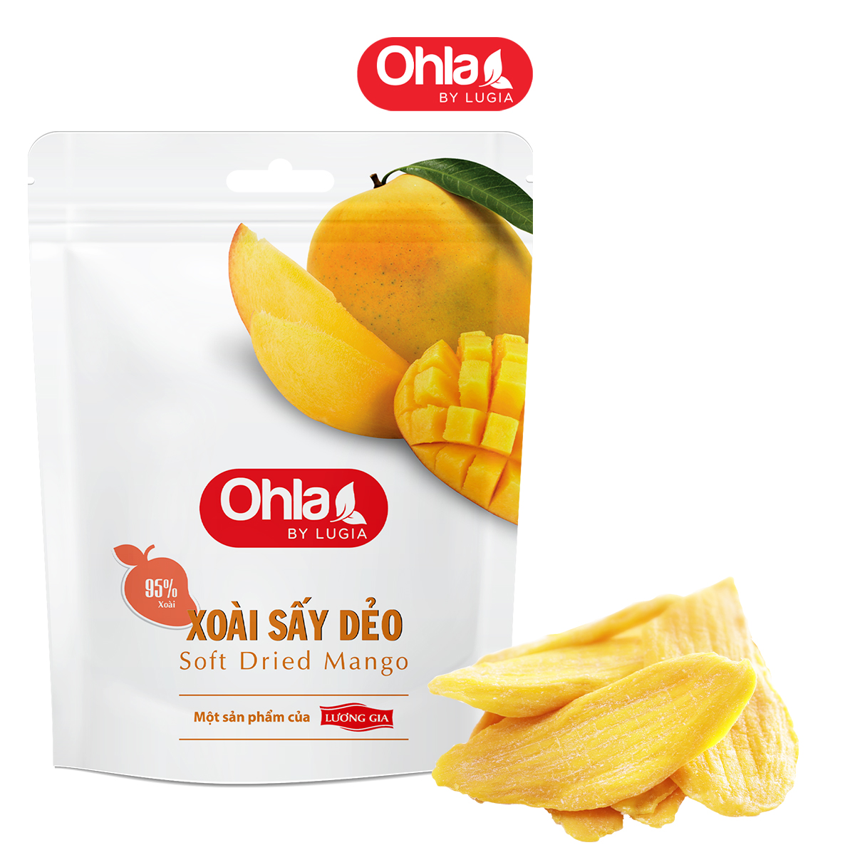 Xoài sấy dẻo Ohla loại 2 - 100g