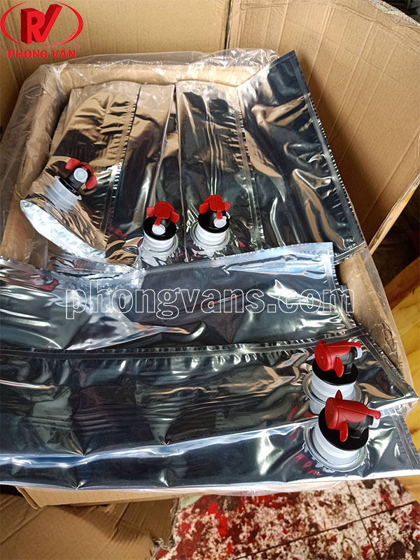 Túi thiếc nhôm đựng nước ngọt, trái cây, 3 lít 5 lít