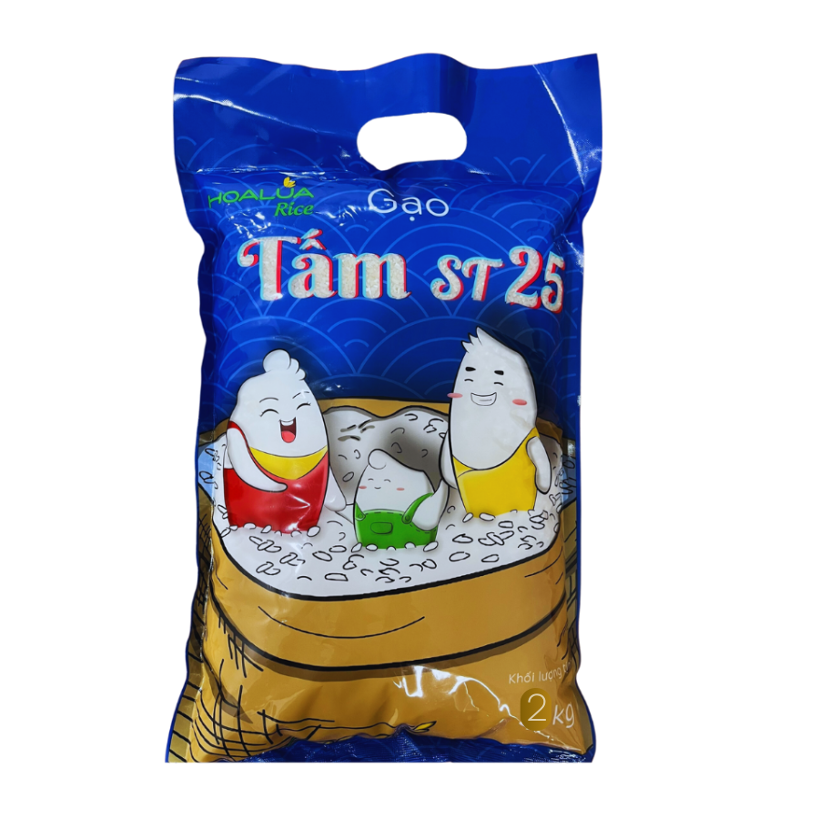 [Siêu Sale] Gạo Tấm ST25 Hoa Lúa - Dẻo mềm, thơm ngon
