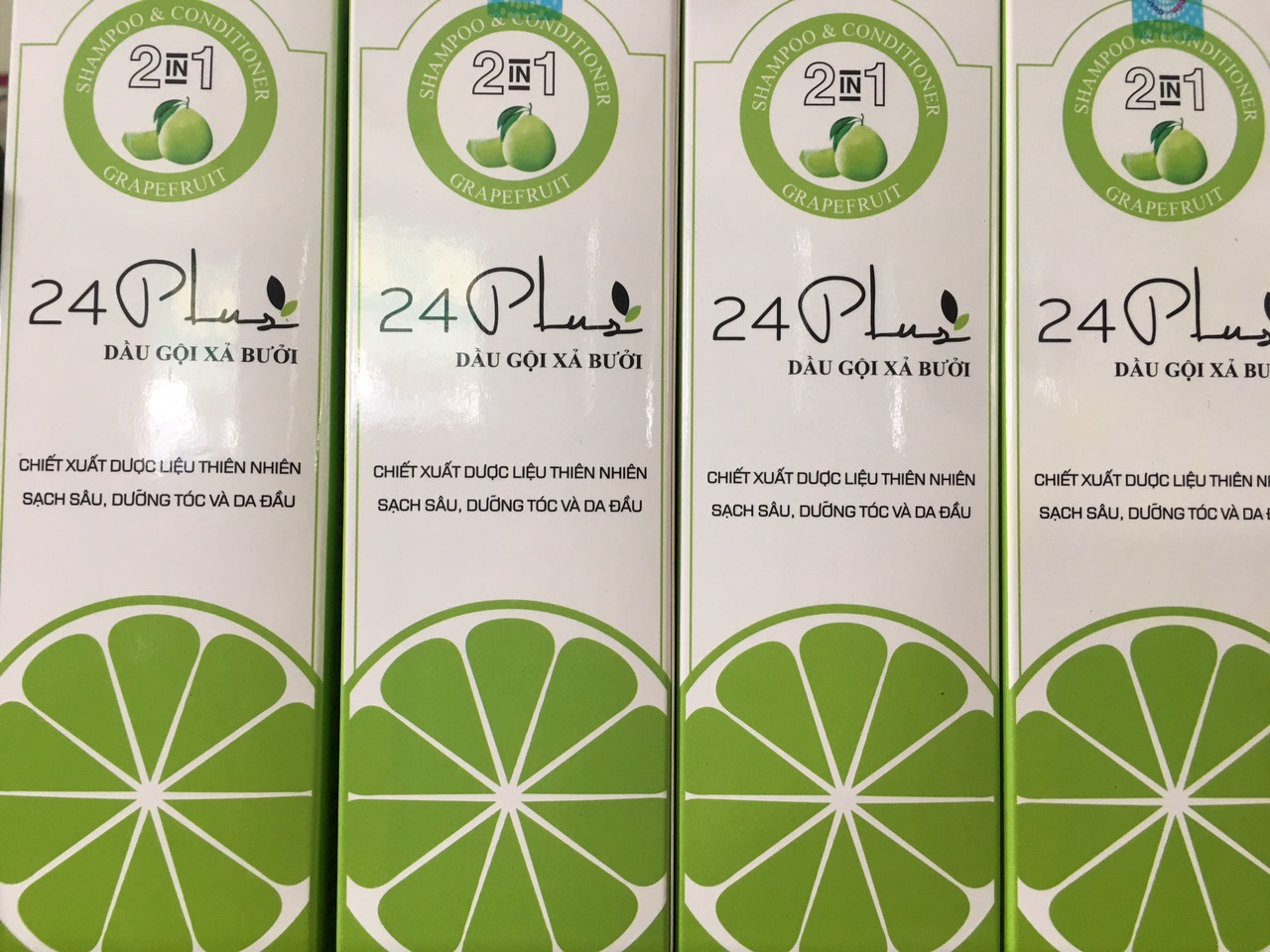 Dầu gội xả bưởi 24plus