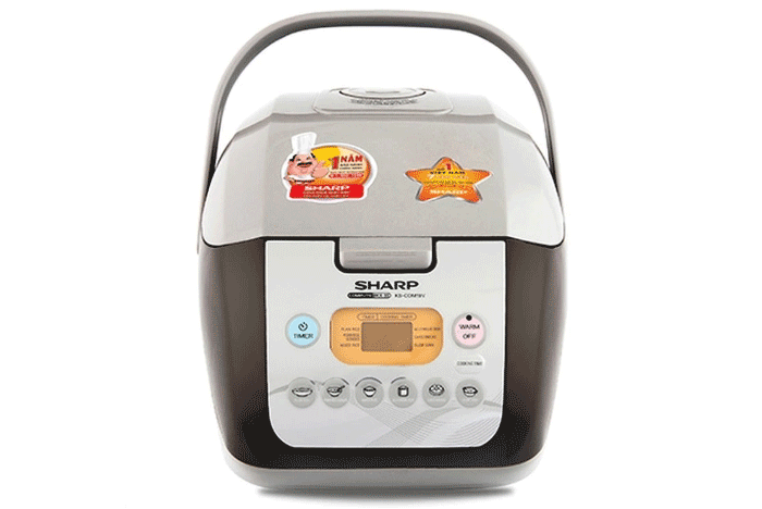 Nồi cơm điện tử 1,8L Sharp KS-COM19V-Thailand