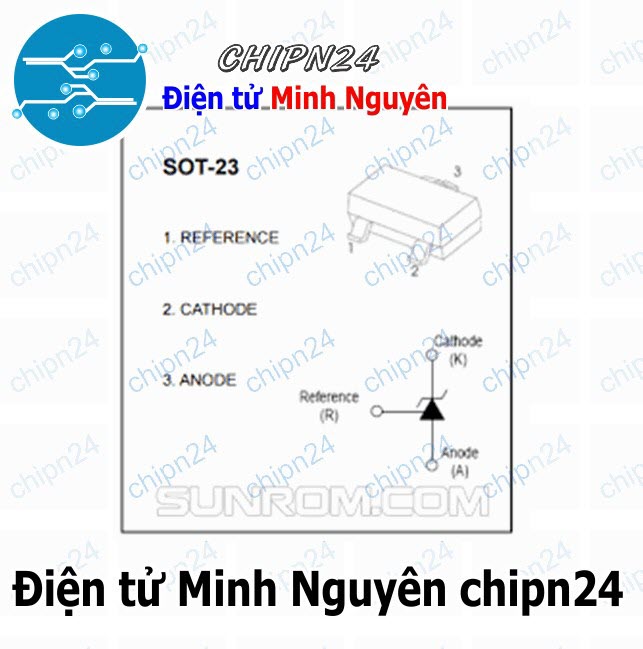 [5 con] (SOP) IC Dán TL431 SOT-23 Hàng Tốt (SMD) (CJ431) (IC điều chỉnh điện áp) - HH002570