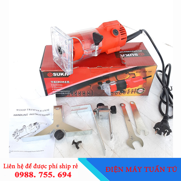 Máy soi mộng gỗ mini Nhật Bản OSUKA 6.35mm