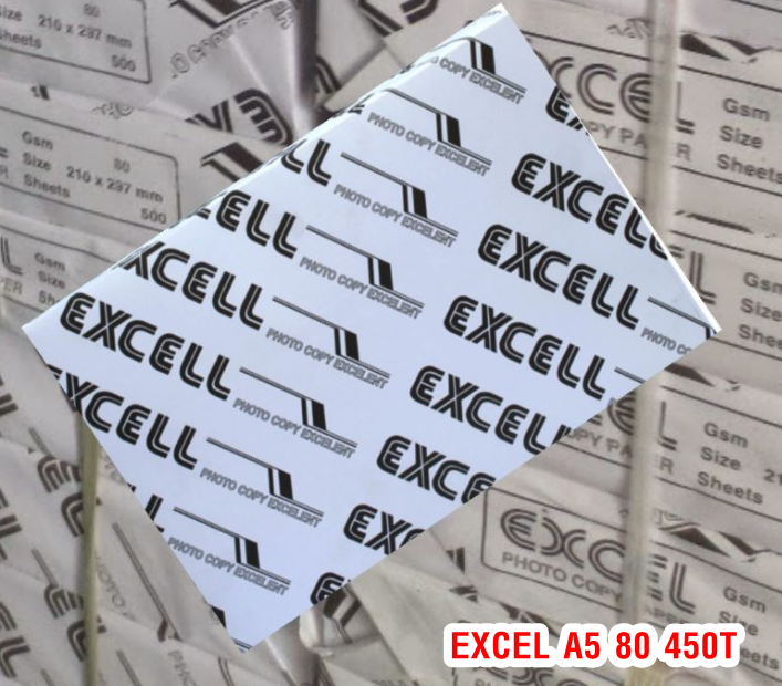 Giấy A5 Excel 80gsm 450 tờ nhập khẩu INDO