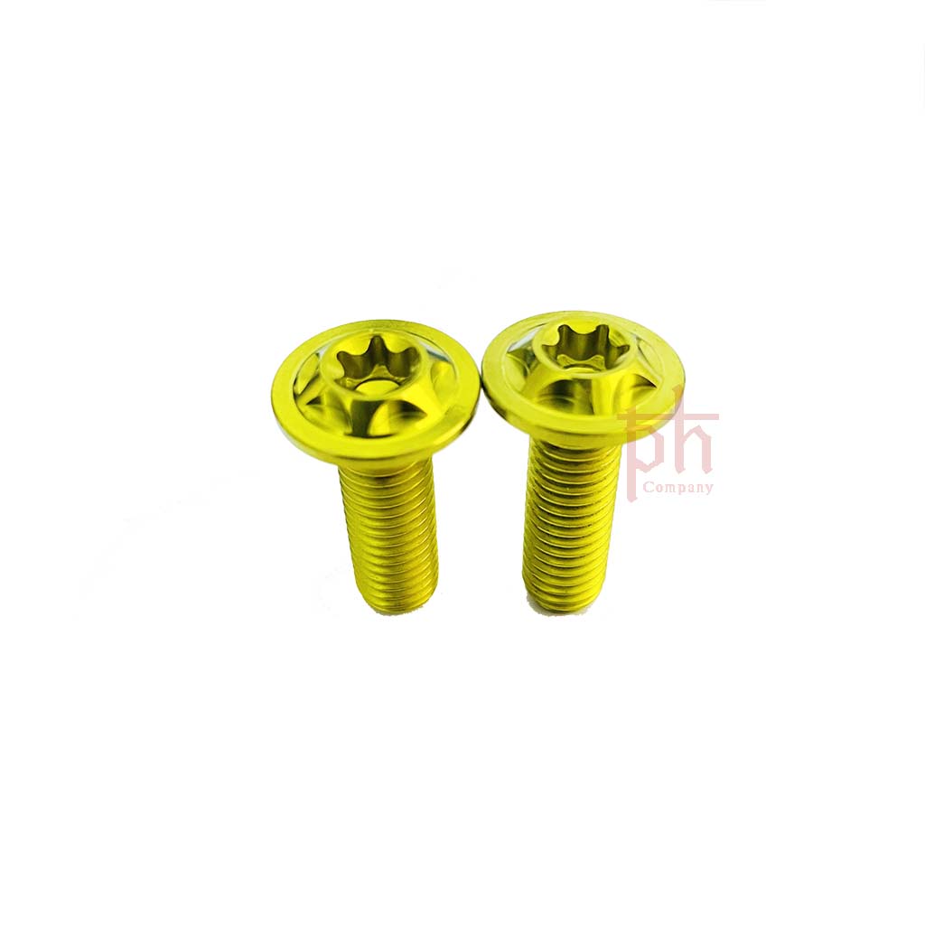 Ốc Đĩa 8li Titan GR5 Dù Mỏng Mẫu Sao Gắng Thông Dụng Nhiều Dòng Xe-PHS