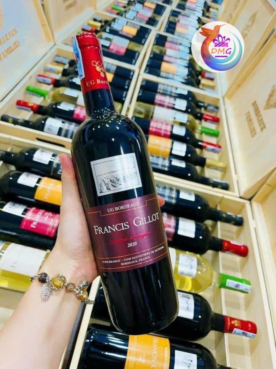 [NHẬP KHẨU]VANG ĐỎ (PHÁP) FRANCIS GILLOT CABERNET SAUVIGNON - 750ML (13.5%) - DMG WINE