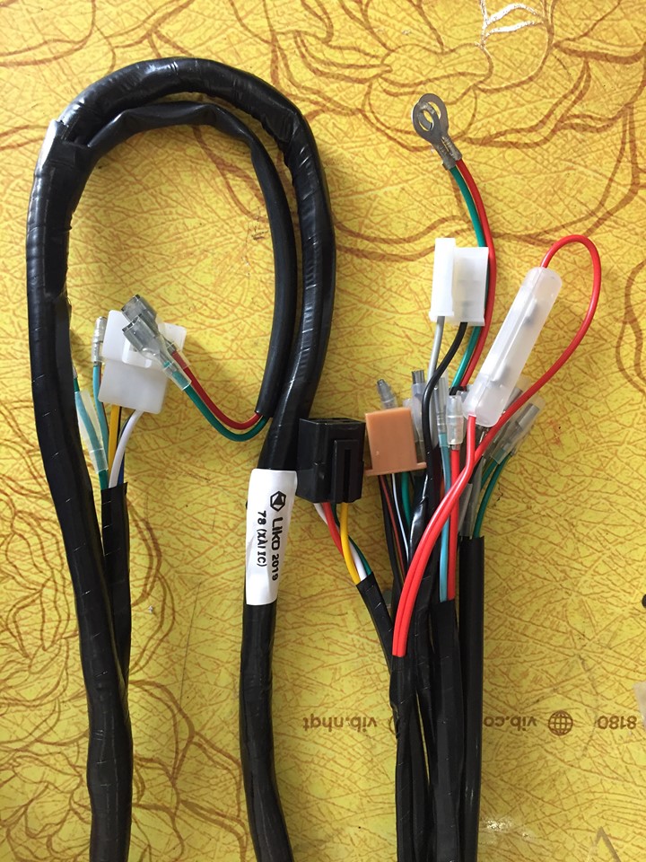 bộ dây điện sườn cub 78 và các dòng tương tự- đã lên Ic