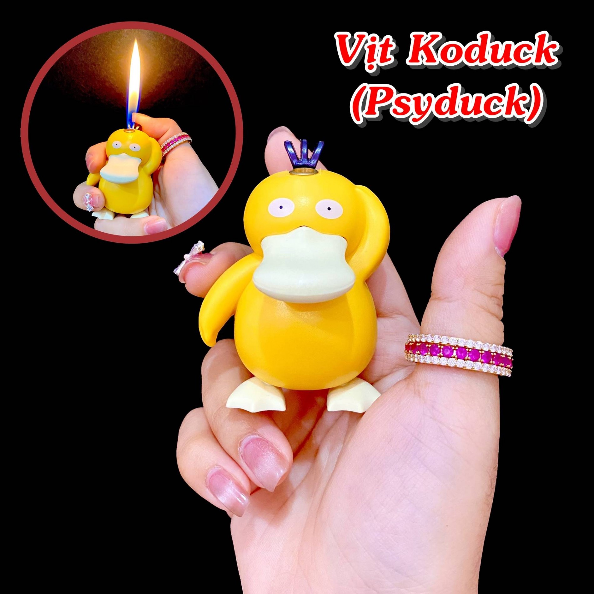 BẬT LỬA HÌNH CON VỊT KODUCK FULLBOX XÀI GAS